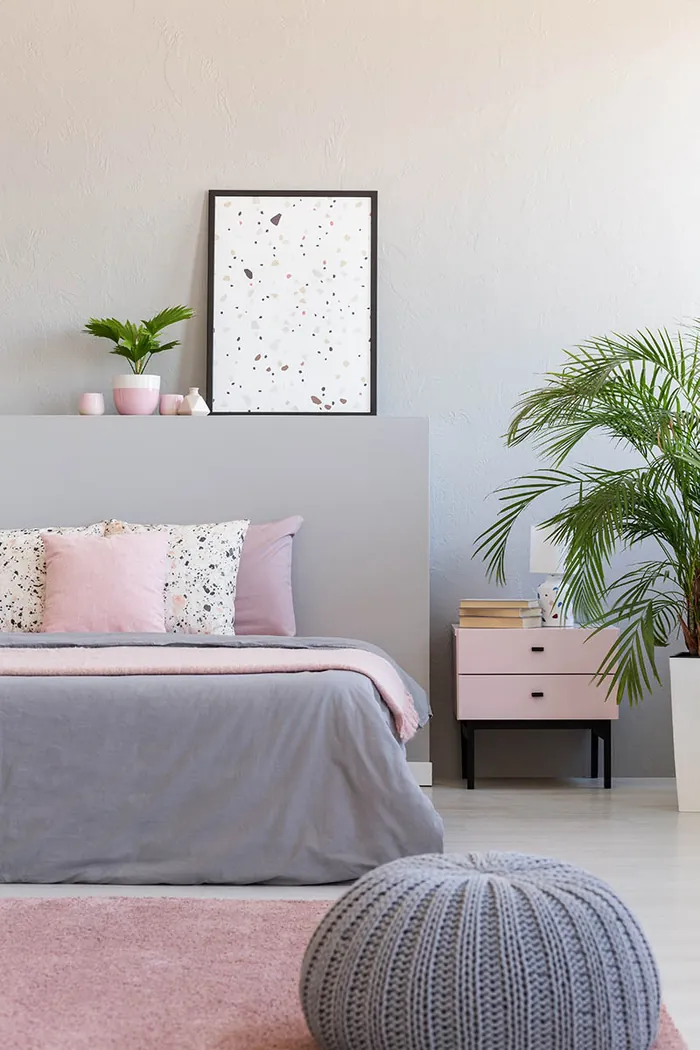 Modern bedroom styling